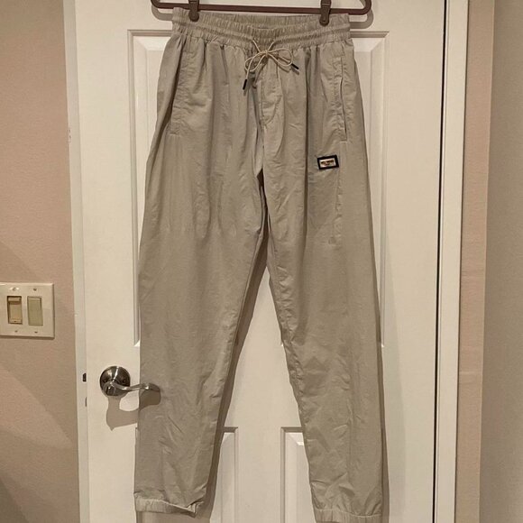 Well Known Studios Men's Beige Joggers - Picture 1 of 3